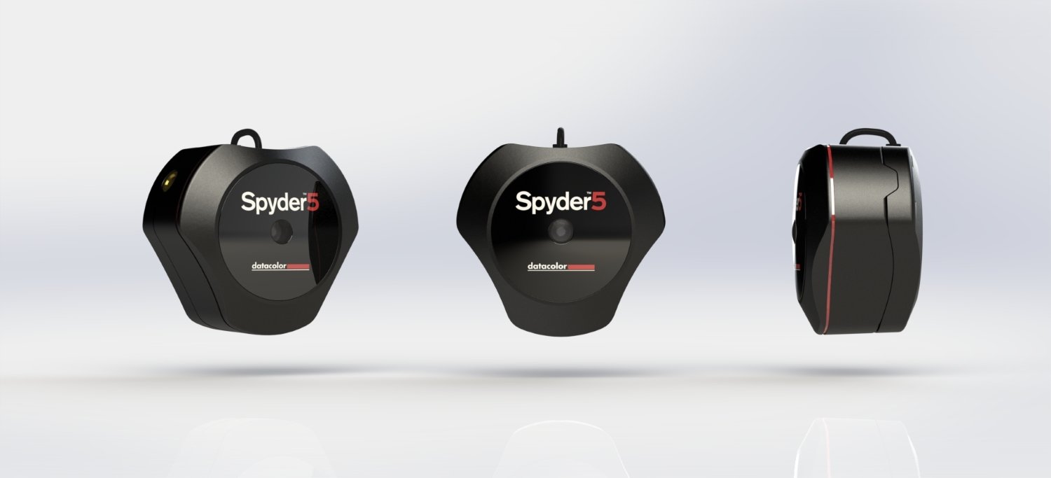 Hand held monitor color calibration device