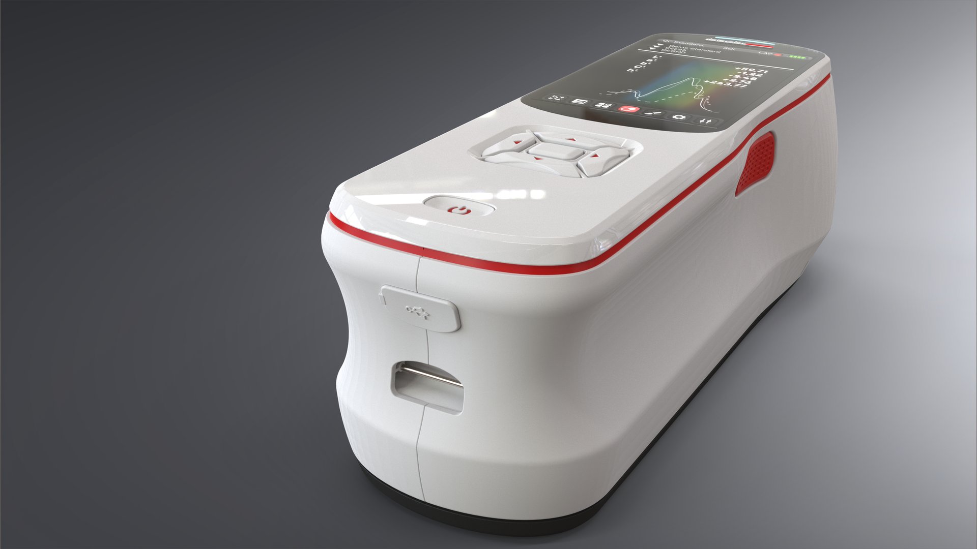 Hand held spectrophotometer