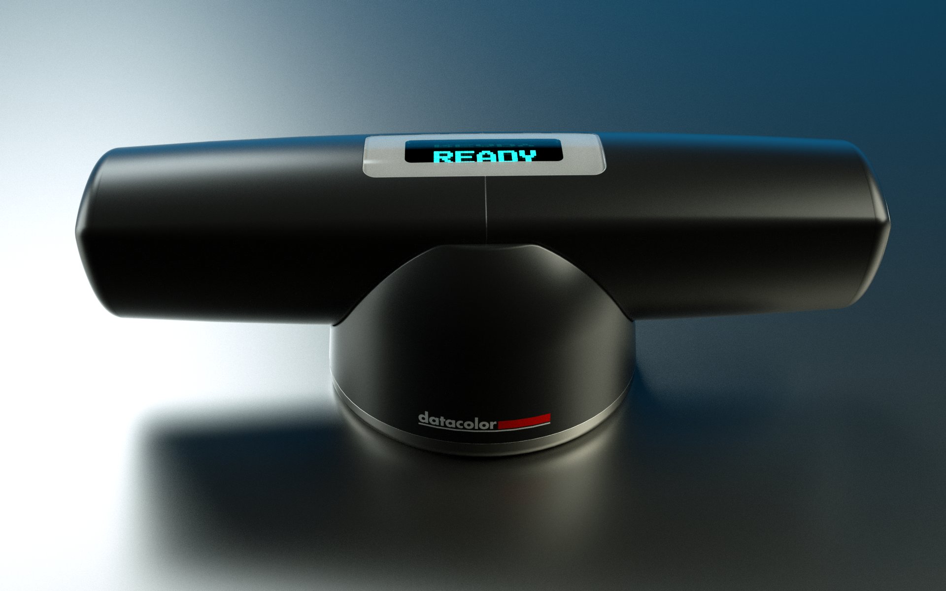 Hand held colorimeter styled after Japanese sword