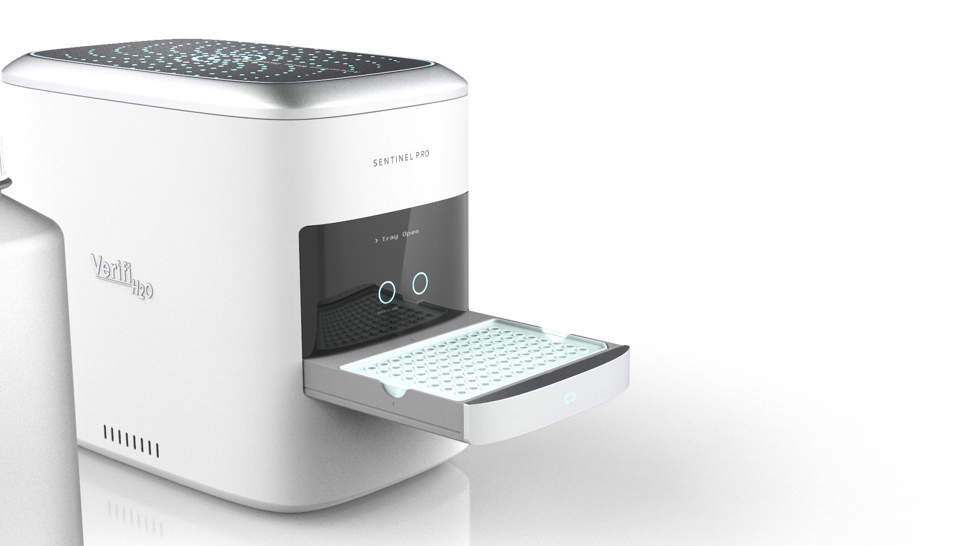 Water testing machine concept