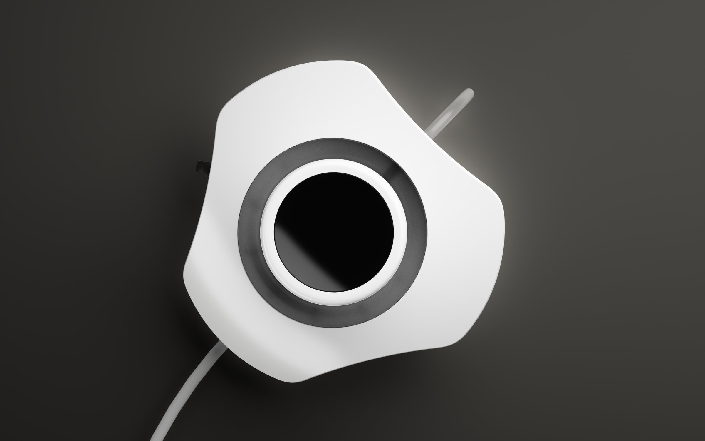 Colorimeter concept, top down view