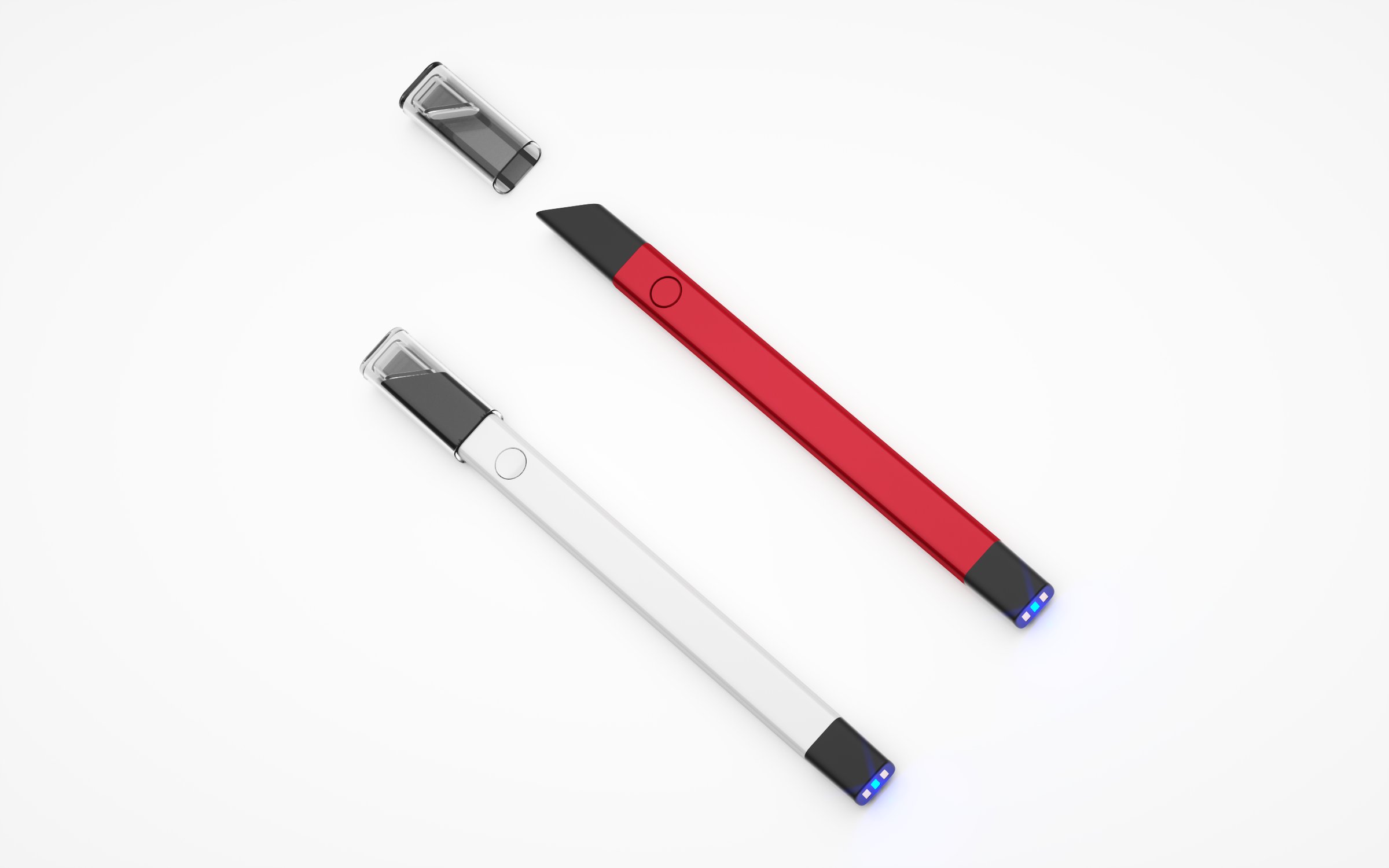 Color measuring pen concept, perspective view