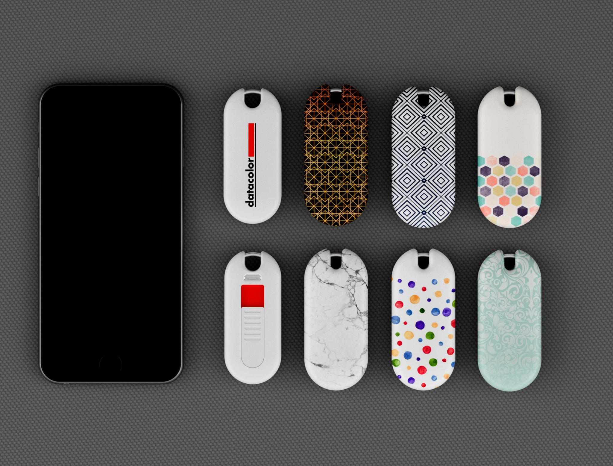 Color measurement pendant, designer cover variant